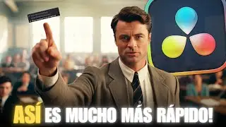 3 TRUCOS para ahorrar horas de trabajo en Davinci Resolve 19 | Tutorial