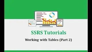 SSRS Tutorials - 4.Working with Tables (Part 2) - Page Size / Header Repeat / Calculated Fields
