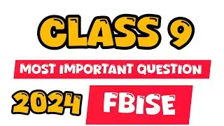 Class 9 improvement important question | 2nd annual questions|most important|past papers |2024|2023
