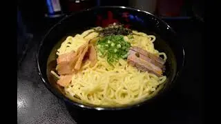Japanese ramen Nishi Shinjuku Abura Soba Local Japanese food