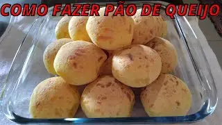 COMO FAZER PÃO DE QUEIJO MINEIRO