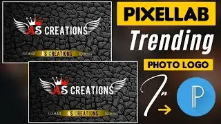 How to Create Logo in PixelLab | Stylish Logo Design on Mobile | Mobile per Logo Kaise Banaen
