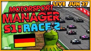 LAST LAP OVERTAKE!? | MOTORSPORT MANAGER | S1: RACE 2