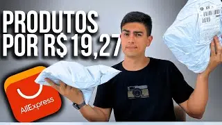 UNBOXING do ALIEXPRESS! PRODUTOS POR R$19,27!