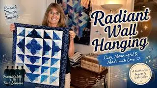 How to Sew a Quilted Radiant Wall Hanging