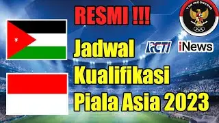 TAYANG DINI HARI SIARAN LANGSUNG | Jadwal Kualifikasi Piala Asia 2023 Indonesia vs Yordania