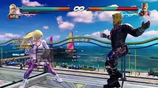 Tekken 7 - Lili combo video