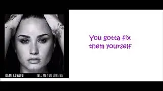 Demi Lovato - You Don't Do It For Me Anymore (lyrics)