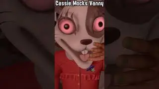 Cassie Mocks Vanny #shorts #fnaf #fnafanimation