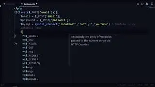 Send Data To Server In PHP & HTML | Labham Jain
