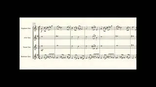The Munsters for Saxophone quartet.