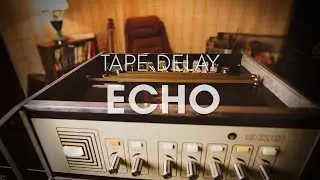 ECHO 1 Eho Exo Vintage USSR Soviet Analog RE Tape Delay Reverberator space
