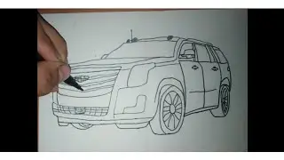 Рисую cadillac моргенштерна