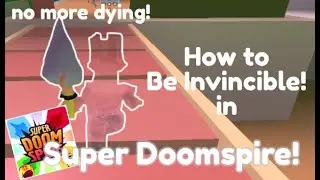 How to be invincible in Super Doomspire! (Some players only) | Roblox Super Doomspire