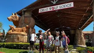 SURPISING the KIDS with GREAT WOLF LODGE for their BIRTHDAY!!!