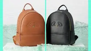 Axel goes Green 🍃  Bags made from RECYCLED PVB #FashionFriendly