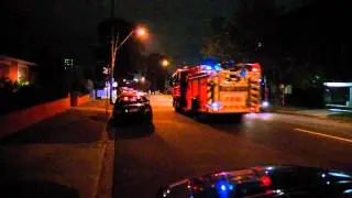 MFB P1A arriving at SF3A Flemington