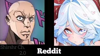 ANIME vs REDDIT (The Rock Reaction Meme) | GENSHIN IMPACT part 49