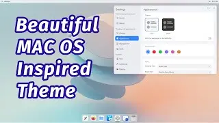 Manjaro Cutefish OS Theme Review