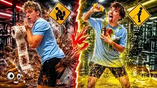 Try Not to SH*T vs Try Not to P*SS on LEG Day.. | PART 2!