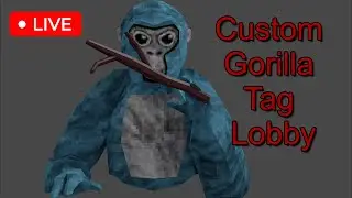 Gorilla Tag Custom Lobby | Mini Games!!! | With Viewers