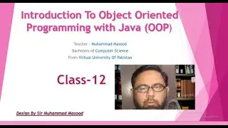 OOP Java Class 12 Sir Masood | Decision  Making in Java | if-else statement in java