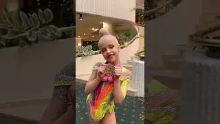Один день из жизни гимнастки 🤩💞 Прекрасная наша Оливия! 🎀