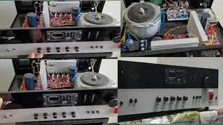 How To Make A Professional Amplifier Connection | Amplifier Wairing Kese Kare  | Stereo Amplifier ✅️