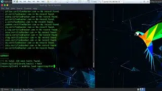 Footprinting a Target Using Recon-ng