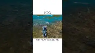 Ultra HD Graphics vs Super smooth😱Graphics in BGMI | 