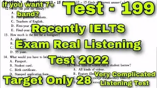 VERY HARD LISTENING TEST 2022 | BC & IDP REAL IELTS LISTENING TEST | NEW IELTS LISTENING TEST 2022