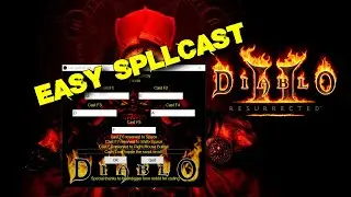 Easy SpeellCast - Improved Controls for Diablo 2 Resurrected - Like Diablo 3