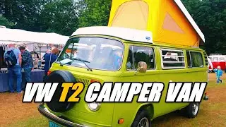 VW T2 CAMPER VAN VW AIR-COOLED FESTIVAL