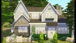The Sims 4 House Shell #26 - Beach Boathouse Shell UF