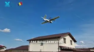 FAE Rebel 2430 VTOL Romanian-made VTOL Drone