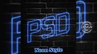 Photoshop Tutorial #12 | How To Create a Neon Text Style  In Photoshop