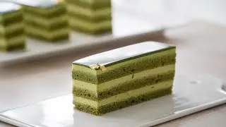 Flourless Matcha Cake / Gluten Free Cake