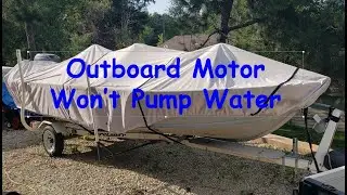 Outboard Motor Won't Pump Water (Quick Fix)