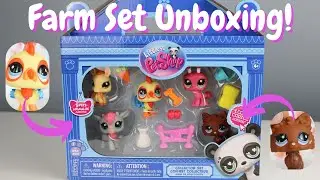 LPS G7 Farm Set Unboxing