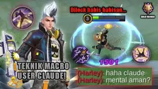 DIKATAIN HERO BEBAN! DILOCK HABIS HABISAN SAMA MUSUH! SINI GW BUKTIKAN! | TOP GLOBAL CLAUDE - MLBB
