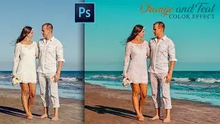Orange and Teal Color Grading | Photoshop Tutorial