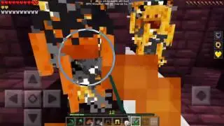 Playing my own Short Map in MInecraft PE - WORLD GLITCH