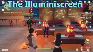 Find the treasure area indicated by the Illuminiscreen  | Genshin Impact