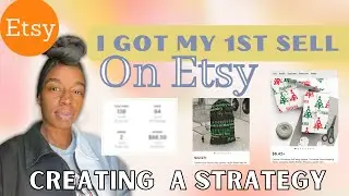 How I Made My First Sale On Etsy / How To Promote Your Etsy Shop