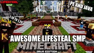 AN AWESOME LIFESTEAL SMP FOR MINECRAFT PE AND JAVA|| #lifestealsmp #satnetwork #wenpixel #craftersmc