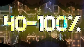Sinister Silence 40-100% (Progress #5) | Geometry Dash