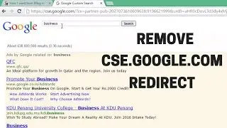How to remove Annoying Google Custom Search