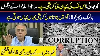 اُو بھائی !اس ملک کی پہچان ہی کرپشن ہے،خدا کا واسطہ عوام کے زخموں پر نمک نہ چھڑکو!!!HassanNisar