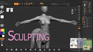 Sculpting the Centaur - part 3 of the Centaur tutorial series