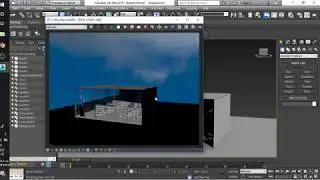 3d max materiales (cielo, vidrio)